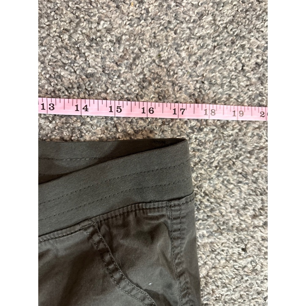 Sonoma Cargo Pants Womens 14 Olive Green Stretch Utility Multi Pocket Gorpcore - Picture 7 of 11